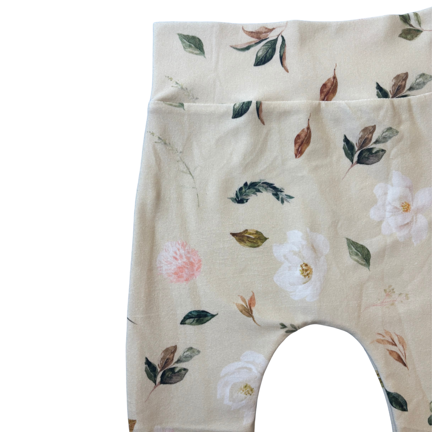 Beige Rose Pants