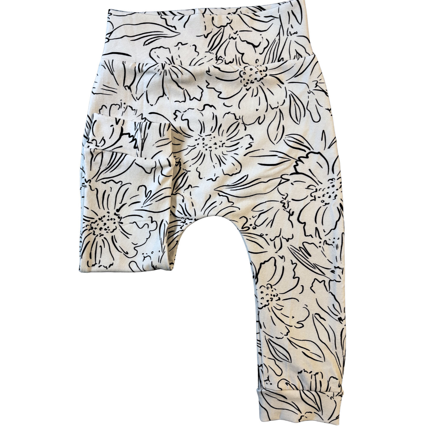Doodle Flower Pants