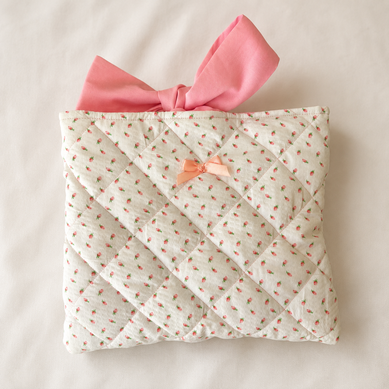 Coquette Quilted Book Sleeve