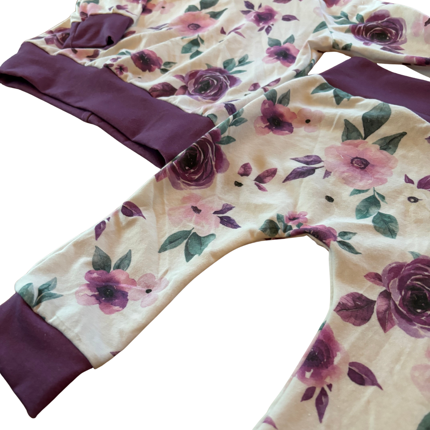 Purple Rose Playsuit