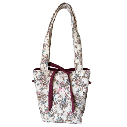 Vintage Music Note Tote