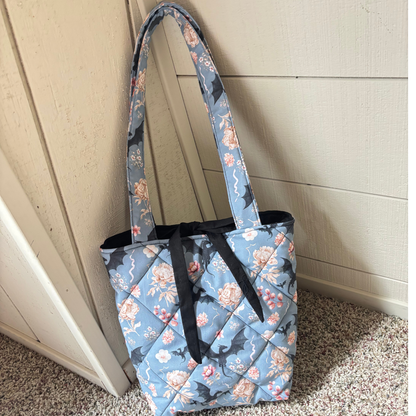 Dragon Quilted Tote Bag