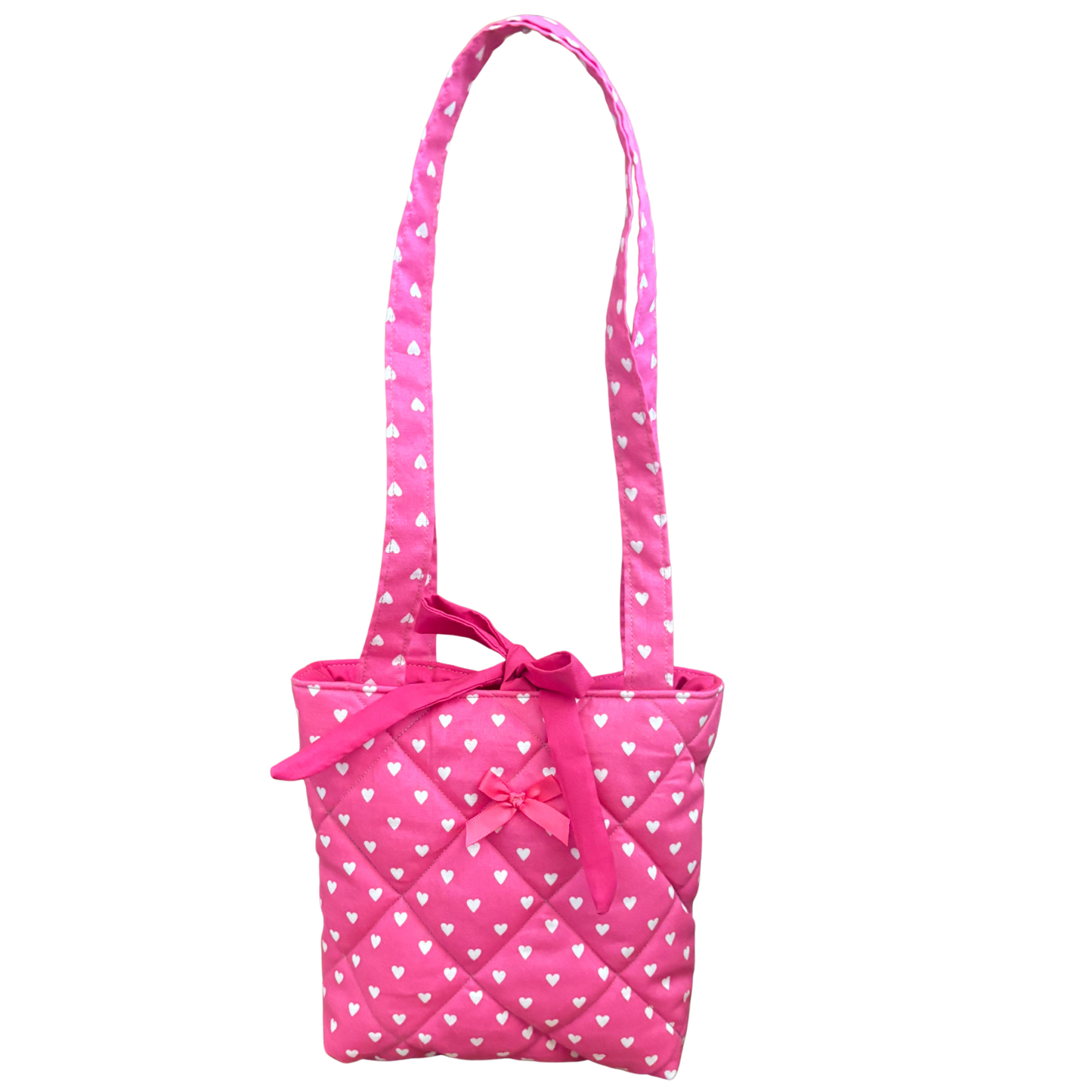 Pink Hearts Mini Tote