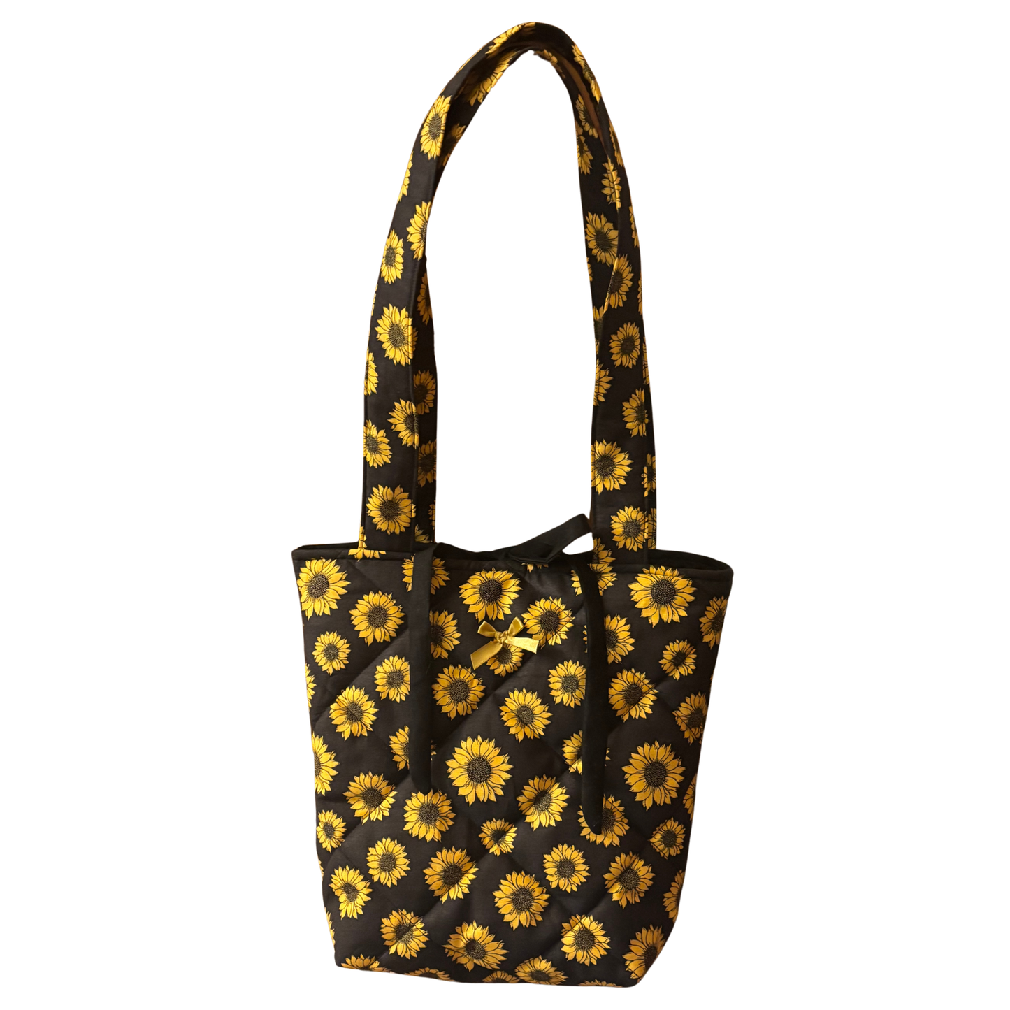 Sunflower Quilted Tote