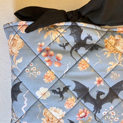 Dragon Quilted Book Sleeve