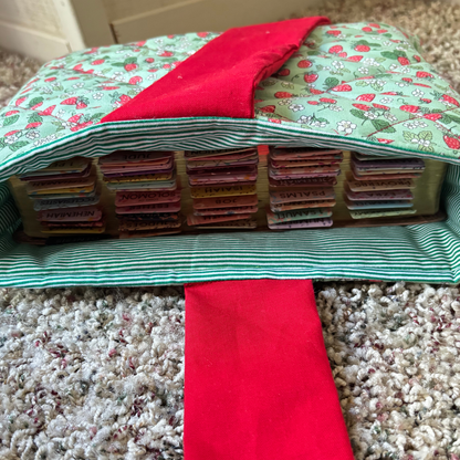 Vintage Strawberry Book Sleeve