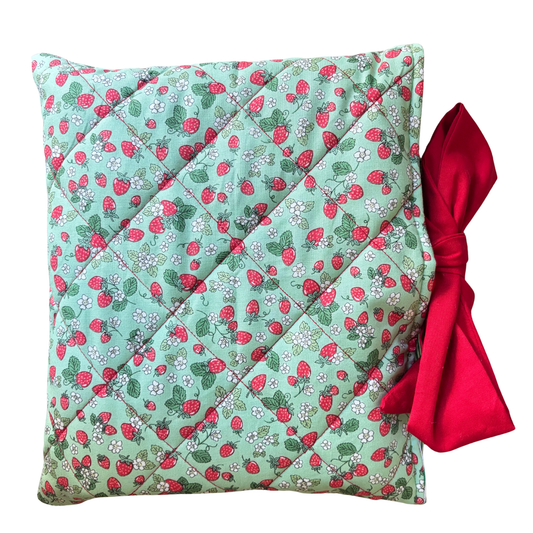 Vintage Strawberry Book Sleeve