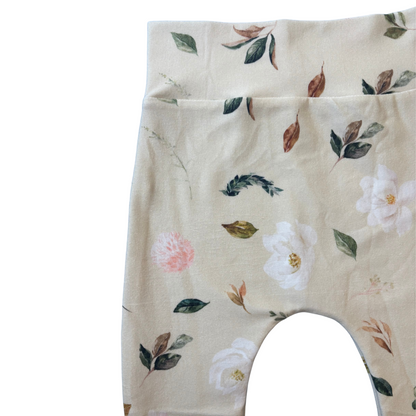 Beige Rose Pants