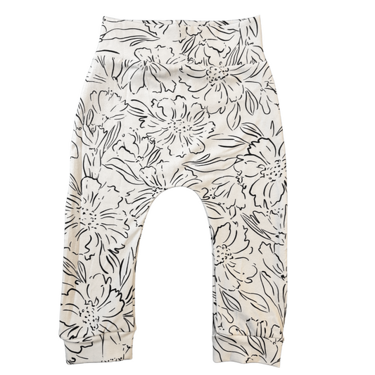 Doodle Flower Pants