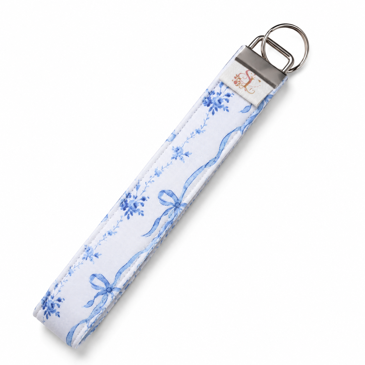 Blue Coquette Wristlet - 7.5 inch
