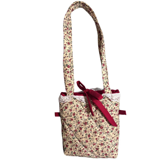 Vintage Rose Mini Tote