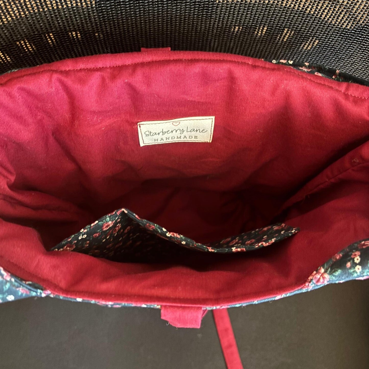 Dark Romance Quilted Tote